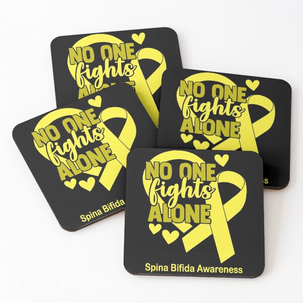 Item preview, No One Fight Alone Spina Bifida Awareness designed and sold by Sabfit.