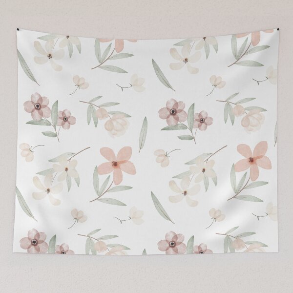 Item preview, Little pink flowers designed and sold by Missbookshop.