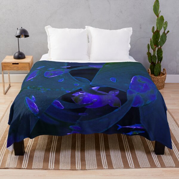 Item preview, Pisces in the water - blue - photo edit - zodiac sign Pisces designed and sold by kikidu21.