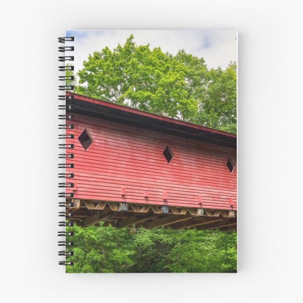 Item preview, Newfield Covered Bridge - New York designed and sold by Kenneth Keifer.
