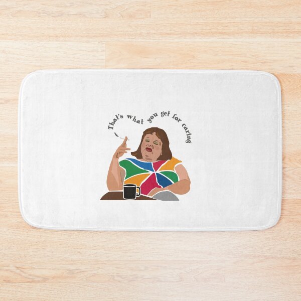 Item preview, Lynne Postlethwaite, Magda Szubanski, Fast Forward, Australian comedy icon. "That’s what you get for caring." designed and sold by wheatbeltdesign.