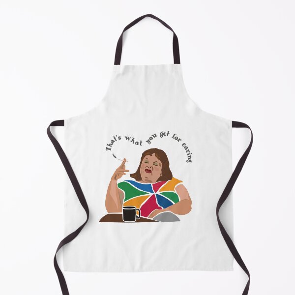 Item preview, Lynne Postlethwaite, Magda Szubanski, Fast Forward, Australian comedy icon. "That’s what you get for caring." designed and sold by wheatbeltdesign.