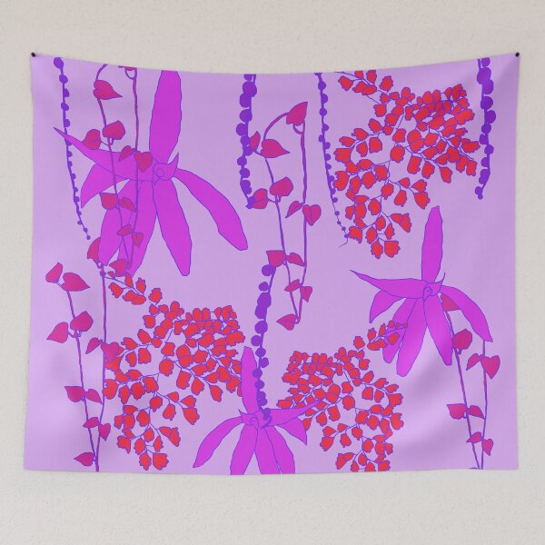 Item preview, Plant Pattern Purple designed and sold by PBerry.