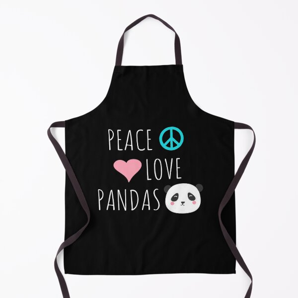 Item preview, Peace Love Pandas Cute Panda Bear Animal Pet Love Gift designed and sold by ueenanerne.