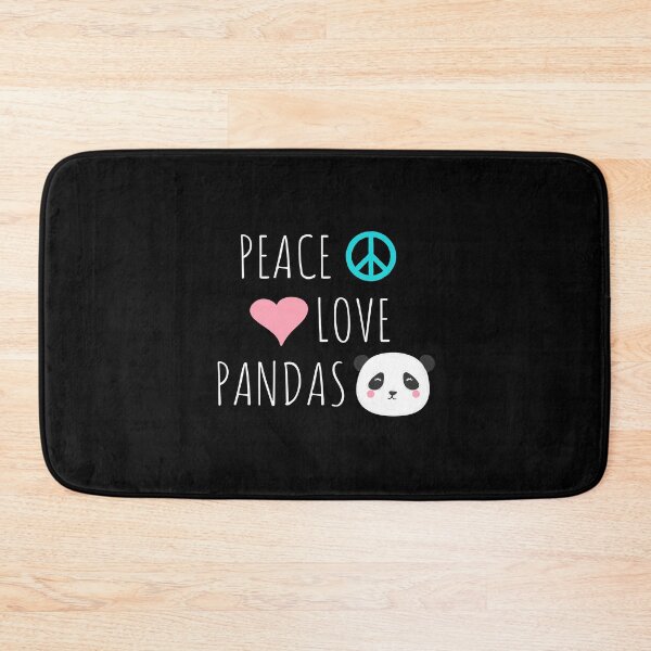 Item preview, Peace Love Pandas Cute Panda Bear Animal Pet Love Gift designed and sold by ueenanerne.