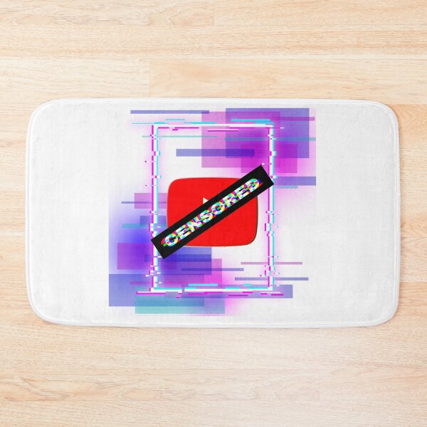 Item preview, Censored, censorship sucks, cancel culture, cancel culture sucks, social media gifts, gifts for online streamers designed and sold by FACELESS MONKEY.