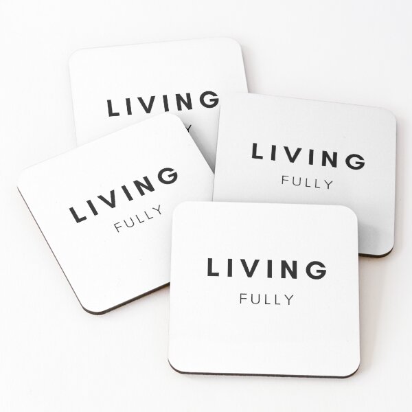 Item preview, Living Fully - Minimal Design - Live Life to the Fullest designed and sold by endoemmm.