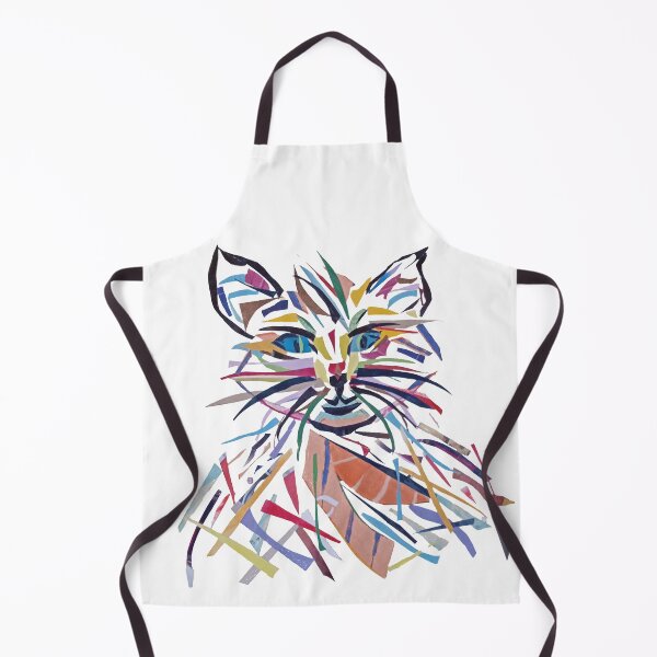 Item preview, Colorful Kitten. Collage Artwork. Cut-outs of magazines designed and sold by Galeria-S.