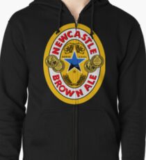 Brown Ale Newcastle Zipped Hoodie