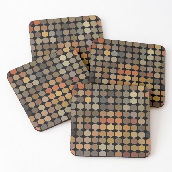Item preview, Cute Hexagon Pattern Geometric Fashion designed and sold by Zoo-Moo.