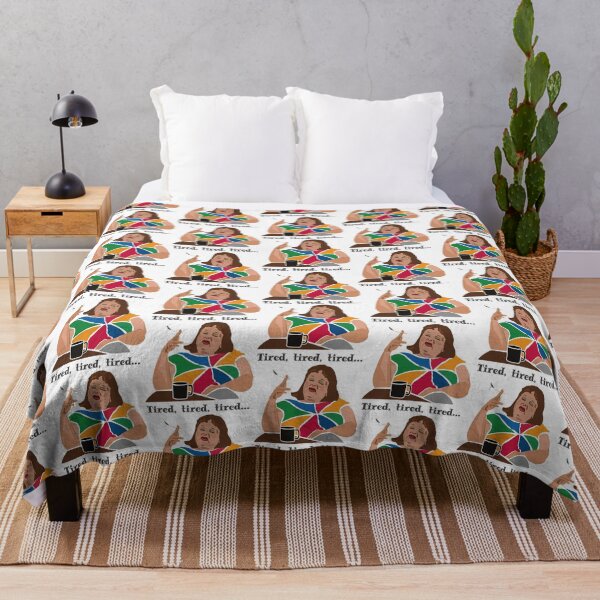 Item preview, TIRED Lynne Postlethwaite, Magda Szubanski, Fast Forward, Australian comedy icon. "Tired, tired, tired.” designed and sold by wheatbeltdesign.