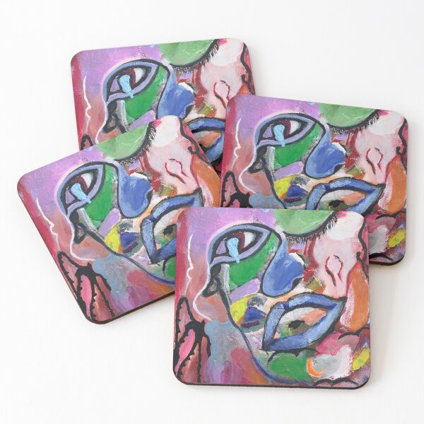 Item preview, An Interchangeable World of Consciousness, a gorgeous abstract portrait. designed and sold by Art With Impact – Statement Art & Apparel for Deep Thinkers.