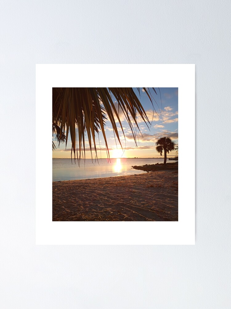 Thumbnail 1 of 3, Poster, Beach Drive designed and sold by PlumNearly.