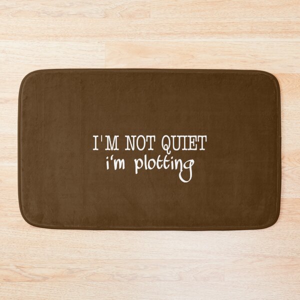 Item preview, I’m Not Quiet I’m Plotting Funny Cat designed and sold by medbouk1.