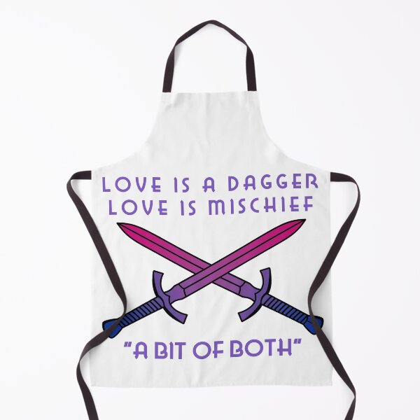 Item preview, Bisexual Trickster Love is a Dagger & Love is Mischief designed and sold by MinaMonsterMash.