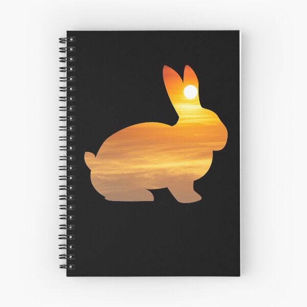 Item preview, Rabbit Silhouette Sunrise designed and sold by alaechamlal.