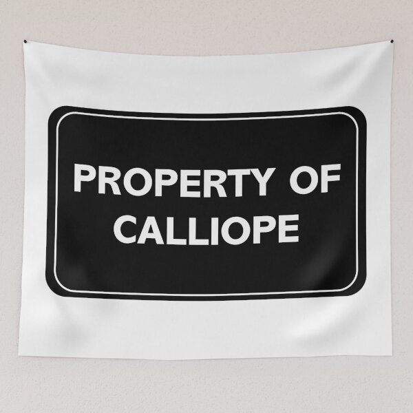 Item preview, Property of Calliope designed and sold by wessica.