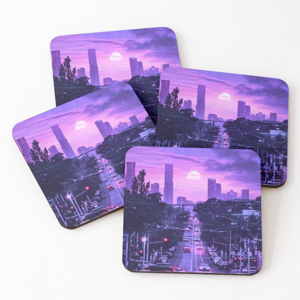 Item preview, Purple Sunset City designed and sold by exhozt.