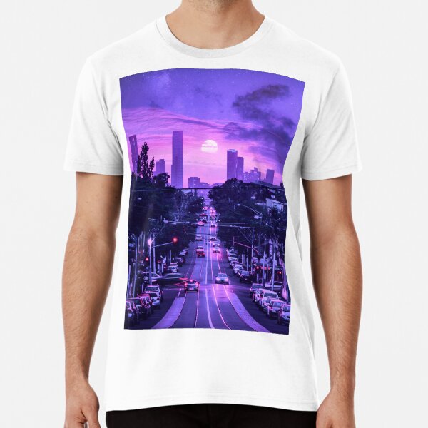 Purple Sunset City