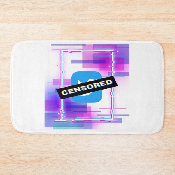 Item preview, Censored, censorship sucks, cancel culture, cucks, social media gifts, gifts for online streamers designed and sold by FACELESS MONKEY.