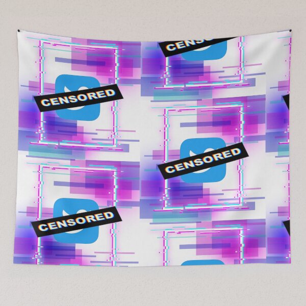 Item preview, Censored, censorship sucks, cancel culture, cucks, social media gifts, gifts for online streamers designed and sold by FACELESS MONKEY.