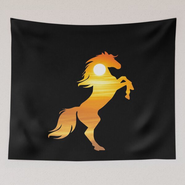 Item preview, Horse Silhouette Sunrise designed and sold by alaechamlal.