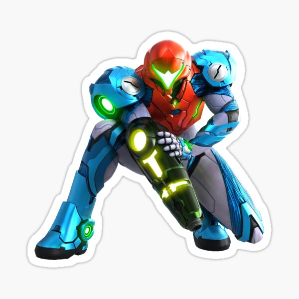 Samus Aran Metroid Sticker