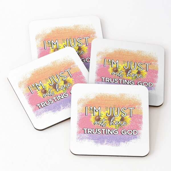 Item preview, Trusting God, trust God, praise our Lord and Saviour, religious gifts designed and sold by FACELESS MONKEY.