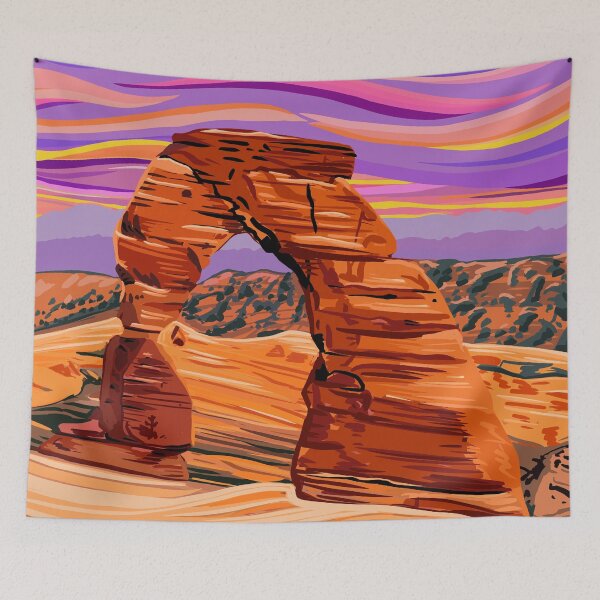 Item preview, Arches National Park - Purple Haze designed and sold by Linda Sholberg.