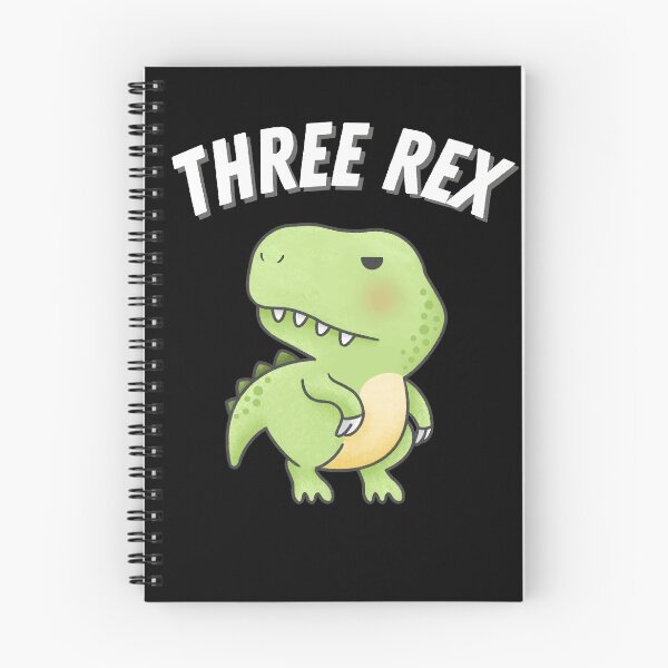 Item preview, Kids Three Rex 3rd Birthday Third Dinosaur 3 Year Old designed and sold by healthybrains.