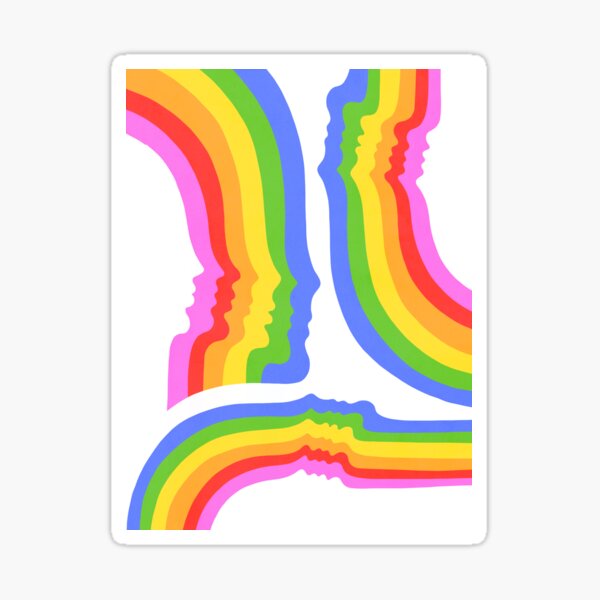 Together Rainbow - Pride LOVE Sticker
