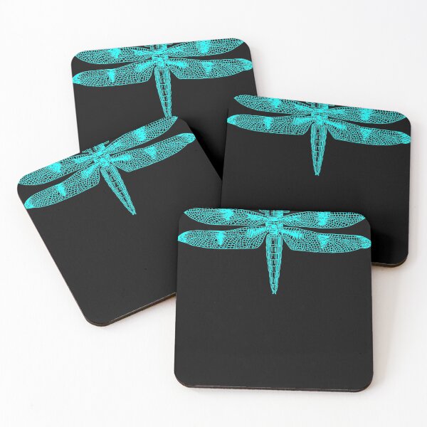 Item preview, Vintage Dragonfly Illustration Blue designed and sold by Zoe White.