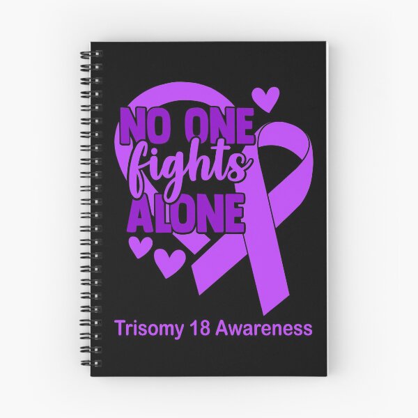 Item preview, No One Fight Alone Trisomy 18 Awareness designed and sold by Sabfit.