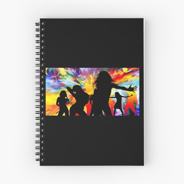Item preview, Dance, rave, dance reverse silhoutte with color backround, boogie, zombie dance,  designed and sold by Nostrathomas66.