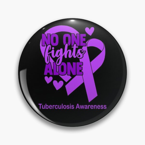 Item preview, No One Fight Alone Tuberculosis Awareness designed and sold by Sabfit.