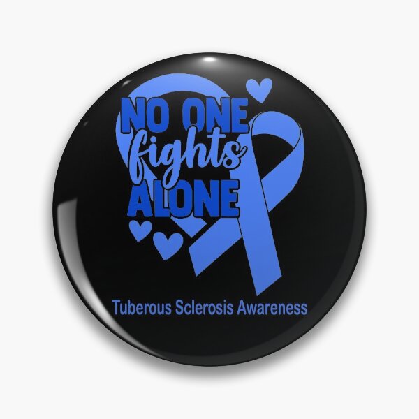 Item preview, No One Fight Alone Tuberous Sclerosis Awareness designed and sold by Sabfit.