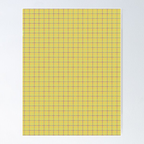 Item preview, Yellow Grid Lines designed and sold by CPArtStudios.