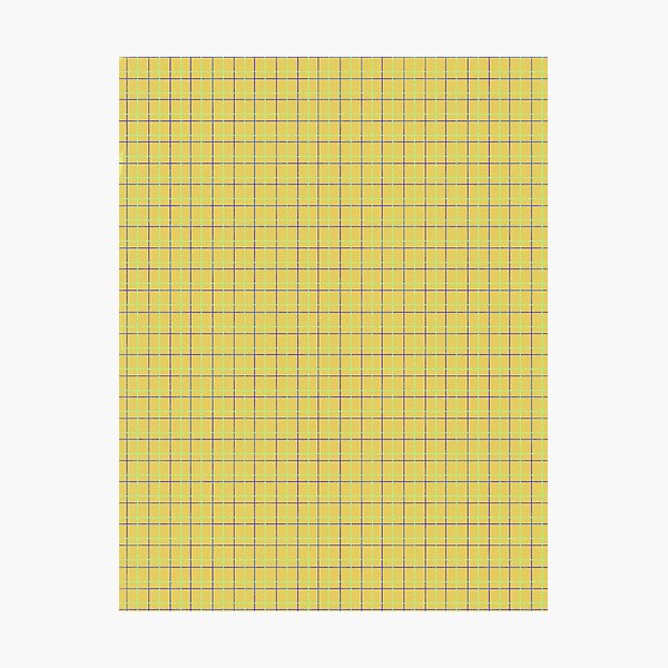 Item preview, Yellow Grid Lines designed and sold by CPArtStudios.