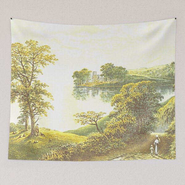 Item preview, Vintage Illustration of Lochmaben, Scotland designed and sold by yourscotland.