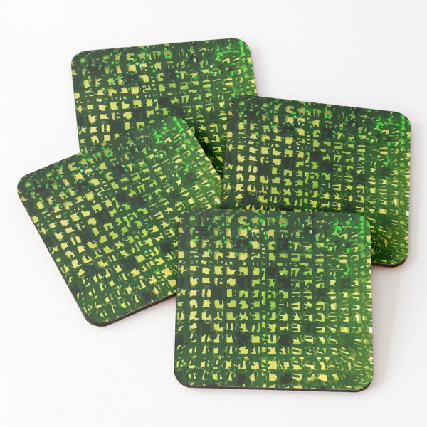 Item preview, Green Grass Background Alternating Black White Gold #5 designed and sold by Lukchaysonkon.