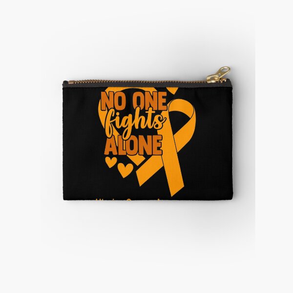 Item preview, No One Fight Alone Uterine Cancer Awareness designed and sold by Sabfit.