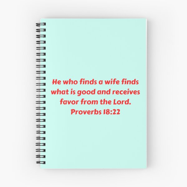 Artikelvorschau, Bible Verse Proverbs 18:22 entworfen und verkauft von Prayingwarrior.