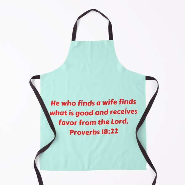 Artikelvorschau, Bible Verse Proverbs 18:22 entworfen und verkauft von Prayingwarrior.