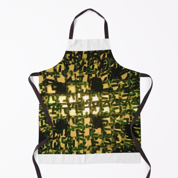 Item preview, Green Grass Background Alternating Black White Gold #6 designed and sold by Lukchaysonkon.
