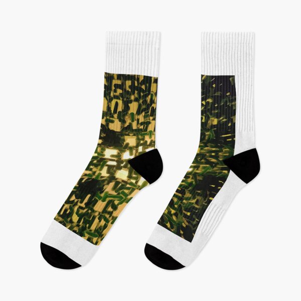 Item preview, Green Grass Background Alternating Black White Gold #6 designed and sold by Lukchaysonkon.