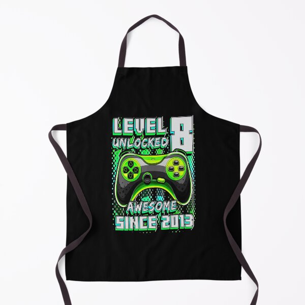 Item preview, Level 8 Unlocked Awesome 2013 Video Game 8th Birthday designed and sold by BargerStore.