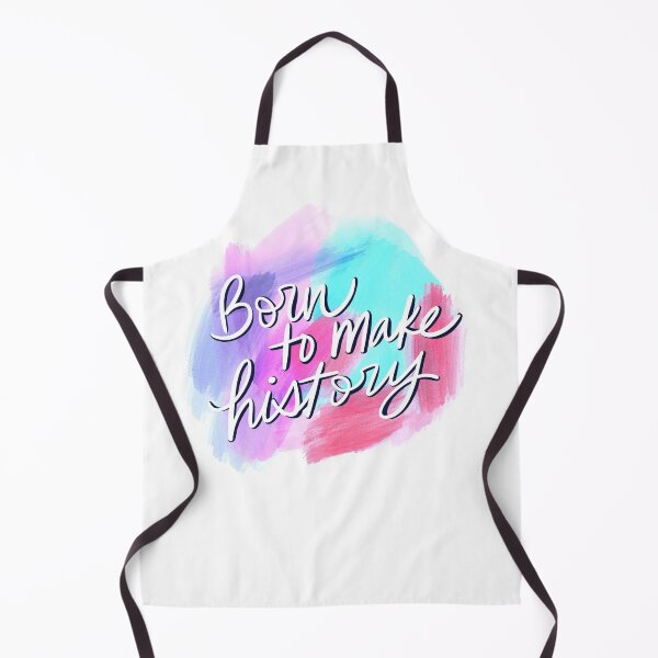 Item preview, Born to make history watercolor designed and sold by Cedarrue.