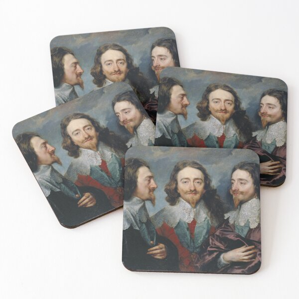 Item preview, Sir Anthony Van Dyck's Charles I in Three Positions designed and sold by mosfunky.