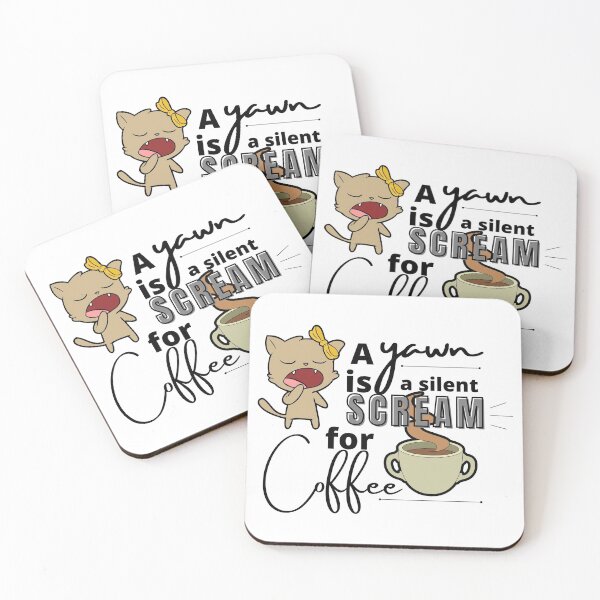 Item preview, Screaming for a Cup of Coffee designed and sold by Daluyong.