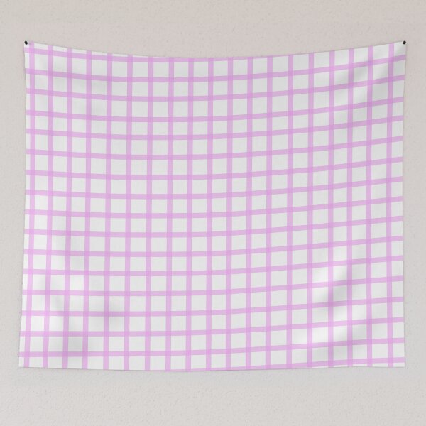 Item preview, more purplish grids in a slightly different shade designed and sold by duvet-day.